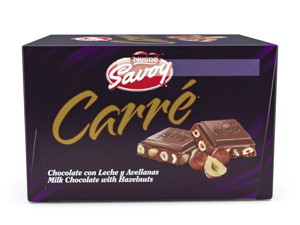 Chocolate Carré 25 GR / 100 GR