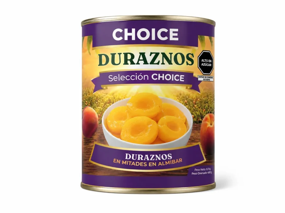 Conserva de Durazno Choice 820 GR